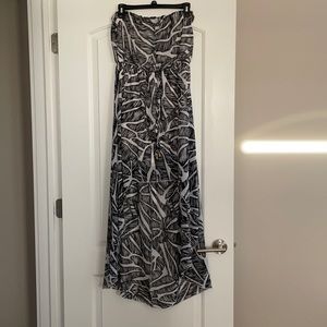 High low maxi sundress